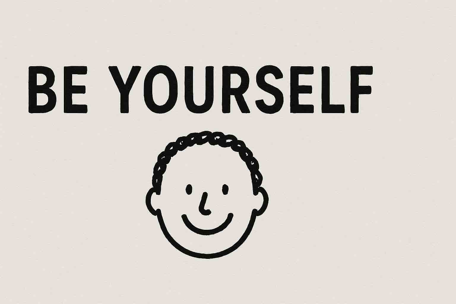 Be Yourself - Horizontal image
